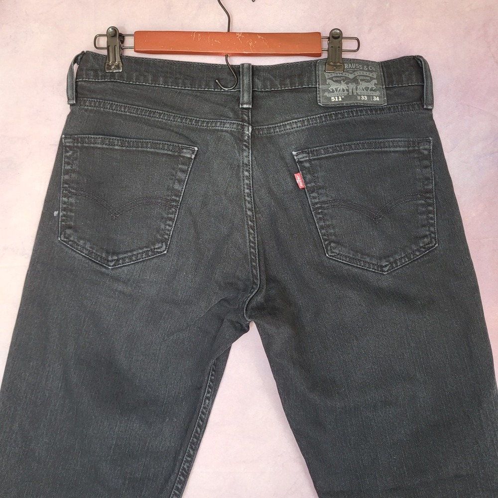 Levis 511 Black Men's Size 33x34